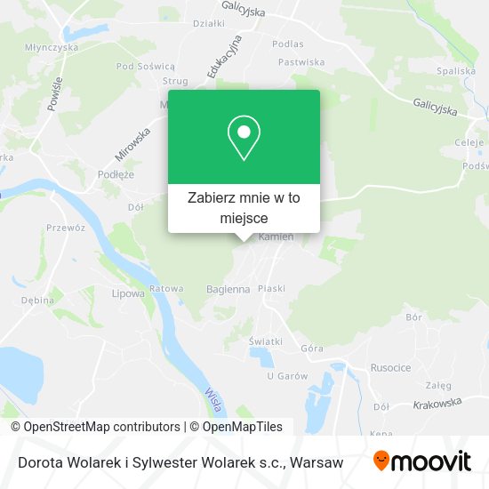 Mapa Dorota Wolarek i Sylwester Wolarek s.c.