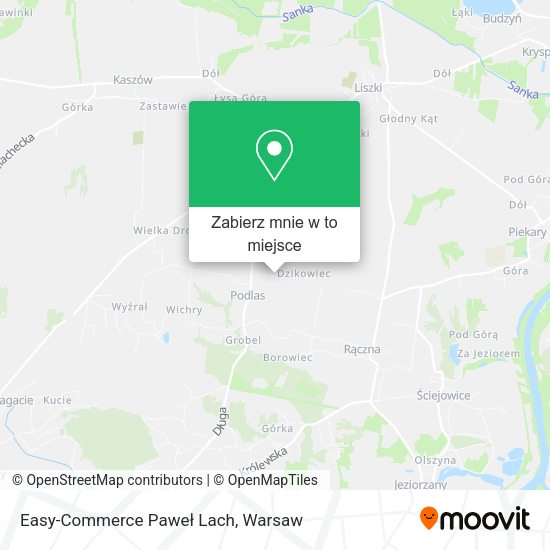 Mapa Easy-Commerce Paweł Lach