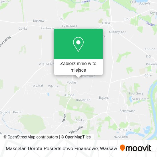 Mapa Makselan Dorota Pośrednictwo Finansowe