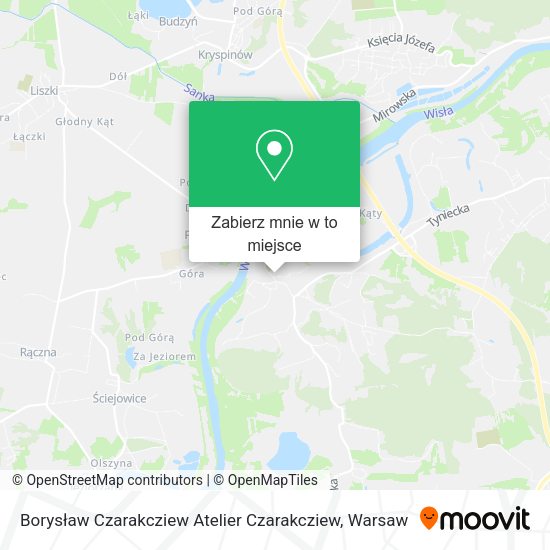 Mapa Borysław Czarakcziew Atelier Czarakcziew