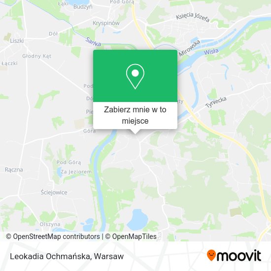 Mapa Leokadia Ochmańska