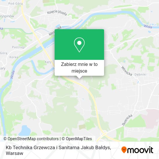 Mapa Kb Technika Grzewcza i Sanitarna Jakub Bałdys