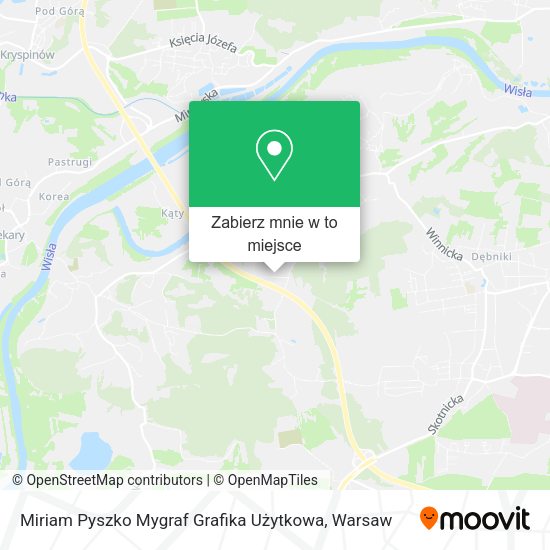 Mapa Miriam Pyszko Mygraf Grafika Użytkowa