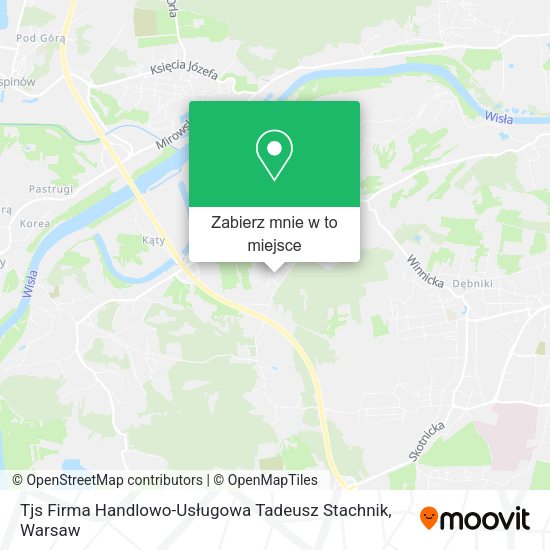 Mapa Tjs Firma Handlowo-Usługowa Tadeusz Stachnik