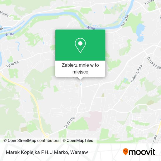 Mapa Marek Kopiejka F.H.U Marko