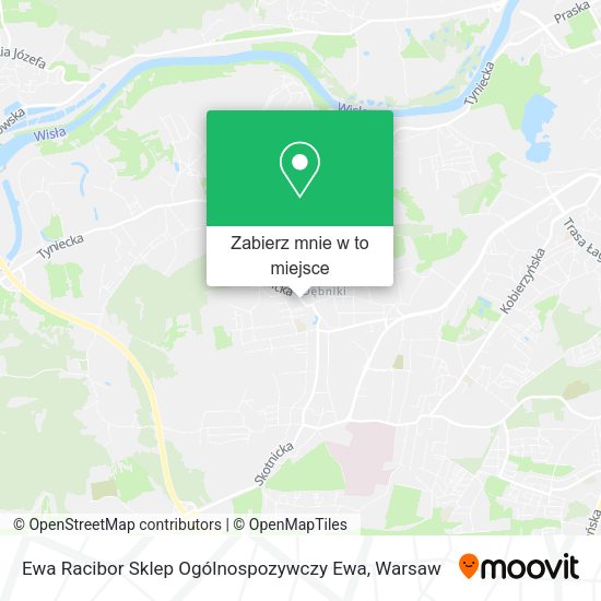 Mapa Ewa Racibor Sklep Ogólnospozywczy Ewa