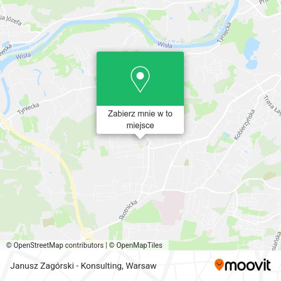 Mapa Janusz Zagórski - Konsulting