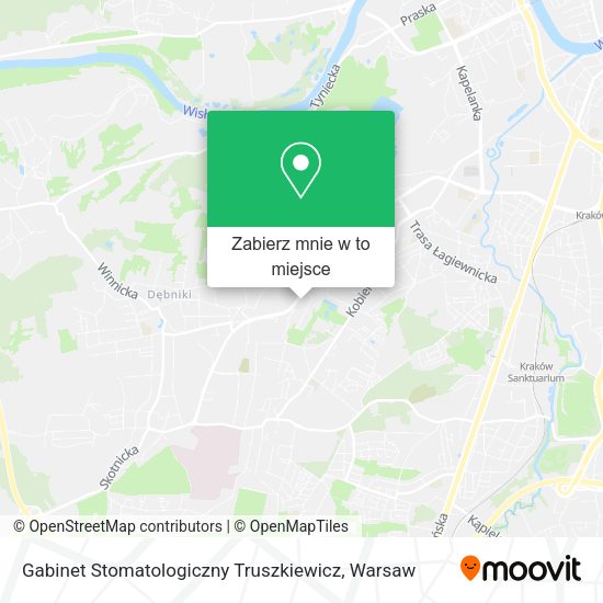 Mapa Gabinet Stomatologiczny Truszkiewicz