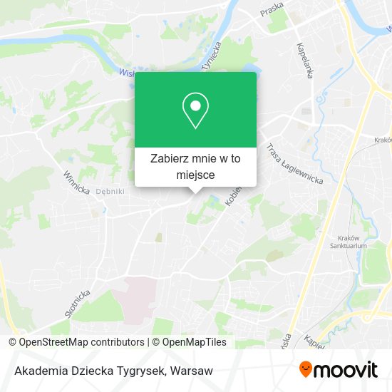 Mapa Akademia Dziecka Tygrysek