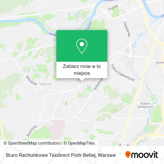 Mapa Biuro Rachunkowe Taxdirect Piotr Betlej