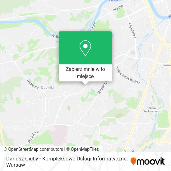 Mapa Dariusz Cichy - Kompleksowe Usługi Informatyczne