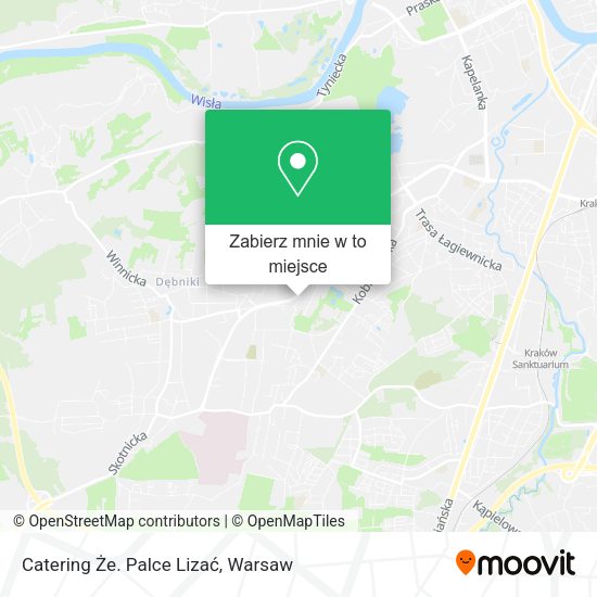 Mapa Catering Że. Palce Lizać