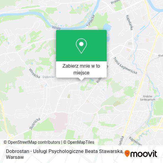 Mapa Dobrostan - Usługi Psychologiczne Beata Stawarska