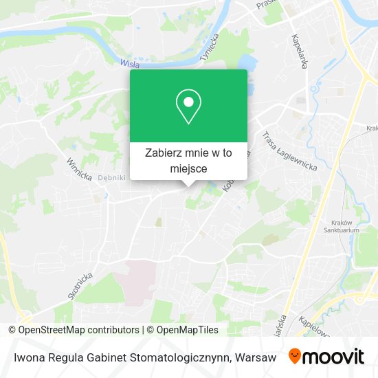 Mapa Iwona Regula Gabinet Stomatologicznynn