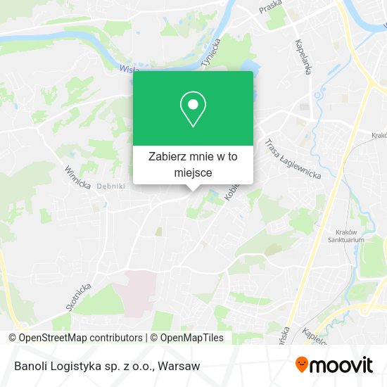 Mapa Banoli Logistyka sp. z o.o.