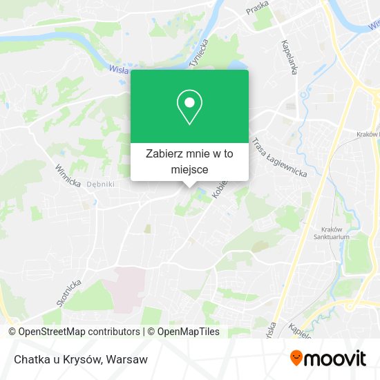 Mapa Chatka u Krysów