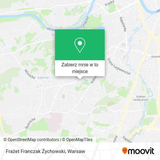 Mapa Frażet Franczak Żychowski