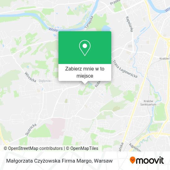 Mapa Małgorzata Czyżowska Firma Margo