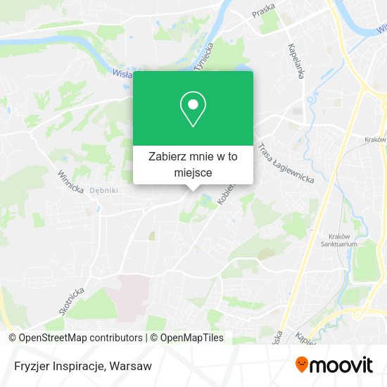 Mapa Fryzjer Inspiracje