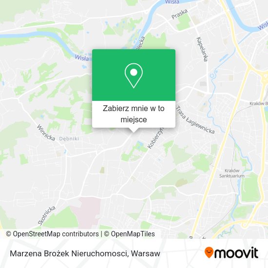 Mapa Marzena Brożek Nieruchomosci