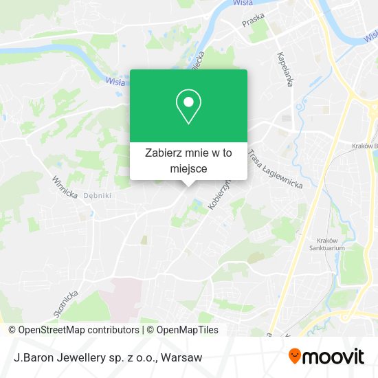 Mapa J.Baron Jewellery sp. z o.o.