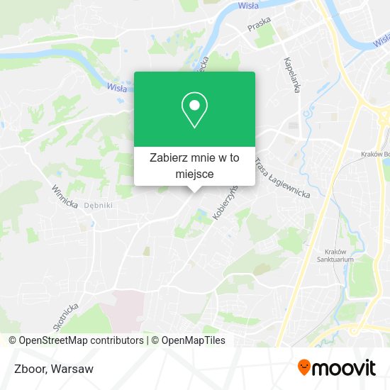 Mapa Zboor