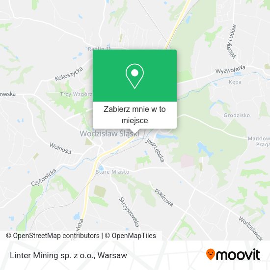 Mapa Linter Mining sp. z o.o.