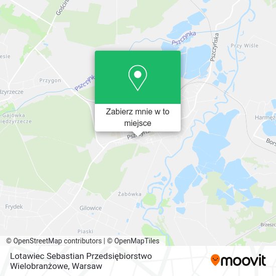 Mapa Lotawiec Sebastian Przedsiębiorstwo Wielobranżowe