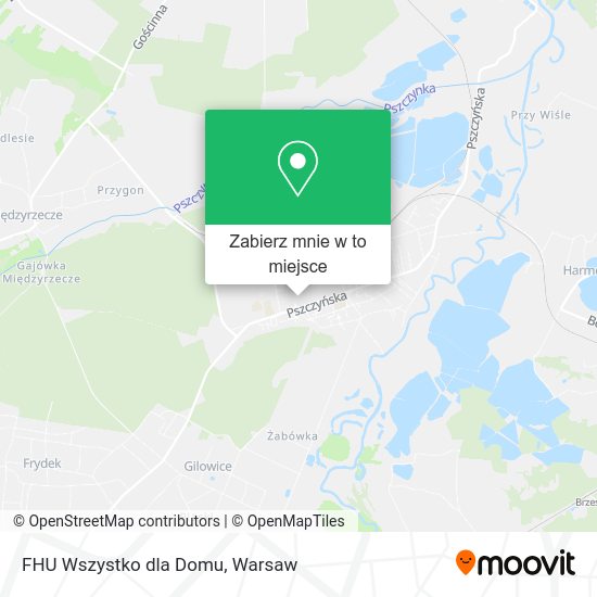 Mapa FHU Wszystko dla Domu