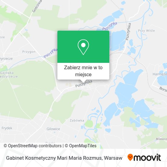 Mapa Gabinet Kosmetyczny Mari Maria Rozmus