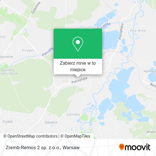 Mapa Zremb-Remos 2 sp. z o.o.