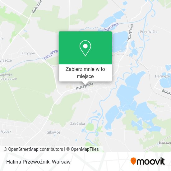 Mapa Halina Przewoźnik