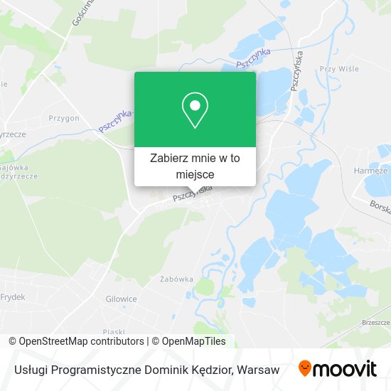 Mapa Usługi Programistyczne Dominik Kędzior