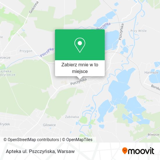 Mapa Apteka ul. Pszczyńska