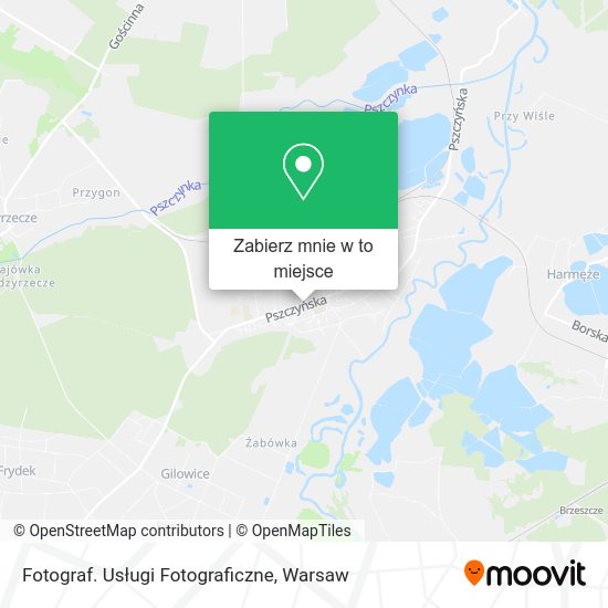 Mapa Fotograf. Usługi Fotograficzne