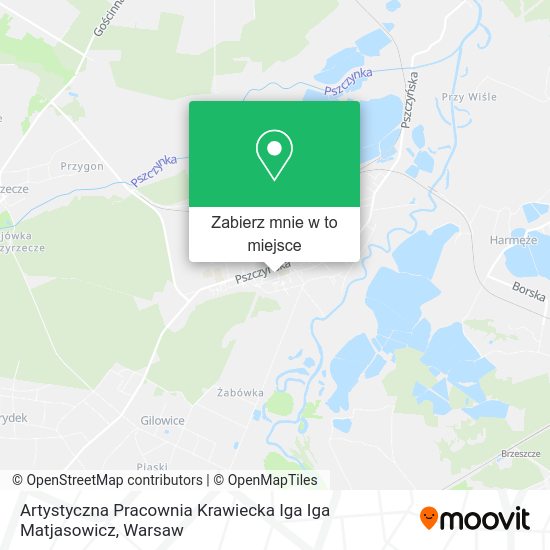 Mapa Artystyczna Pracownia Krawiecka Iga Iga Matjasowicz