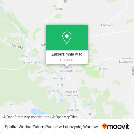 Mapa Spółka Wodna Załom Pucice w Lubczynie