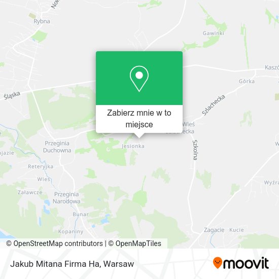 Mapa Jakub Mitana Firma Ha