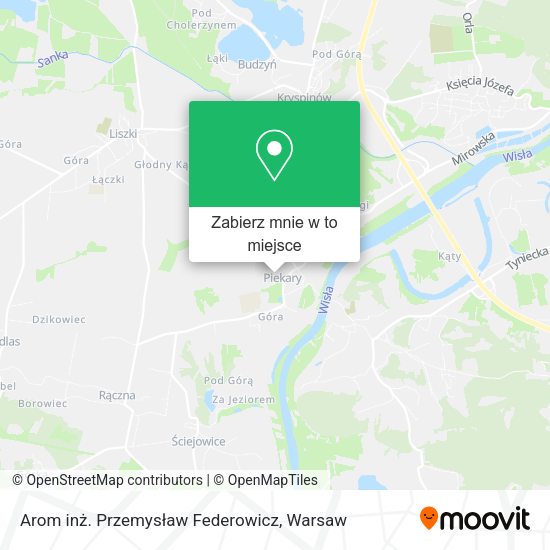 Mapa Arom inż. Przemysław Federowicz