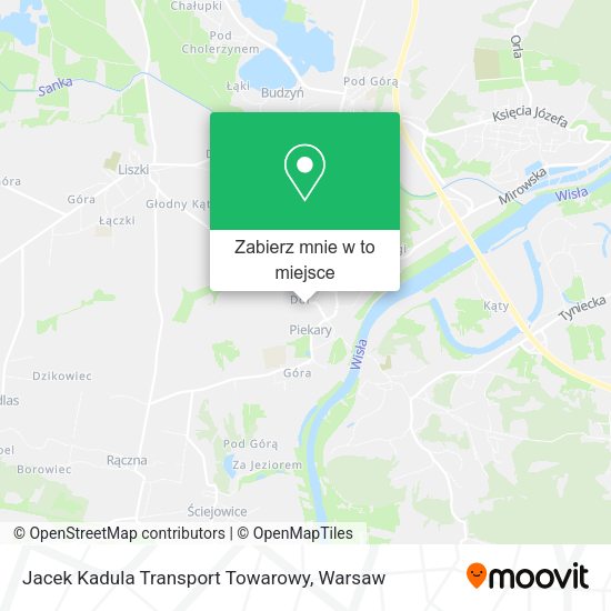 Mapa Jacek Kadula Transport Towarowy