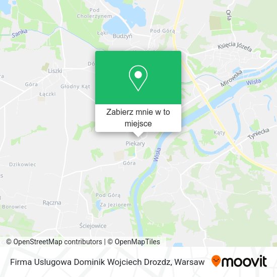 Mapa Firma Uslugowa Dominik Wojciech Drozdz