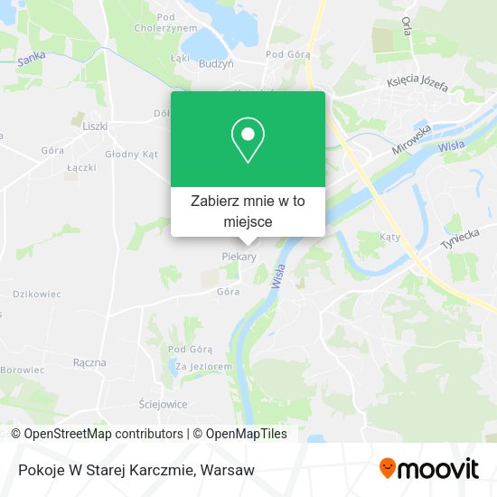 Mapa Pokoje W Starej Karczmie