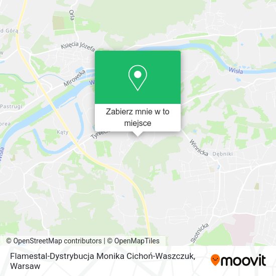 Mapa Flamestal-Dystrybucja Monika Cichoń-Waszczuk