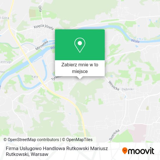 Mapa Firma Usługowo Handlowa Rutkowski Mariusz Rutkowski