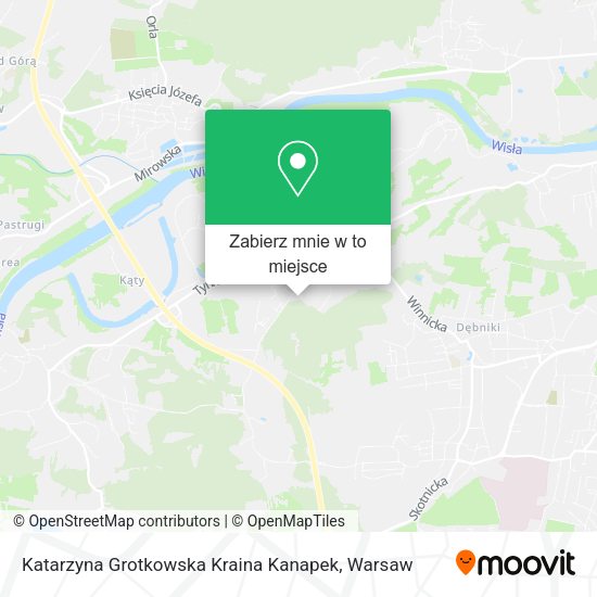 Mapa Katarzyna Grotkowska Kraina Kanapek