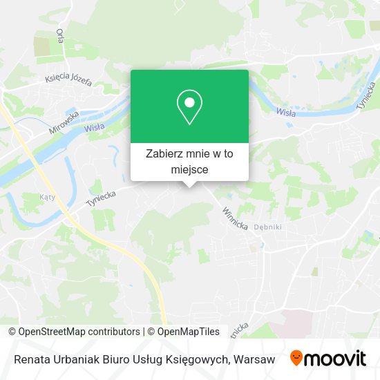 Mapa Renata Urbaniak Biuro Usług Księgowych