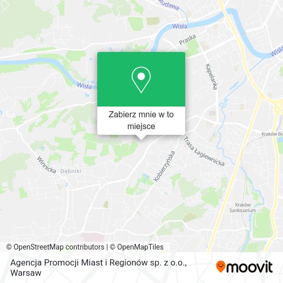 Mapa Agencja Promocji Miast i Regionów sp. z o.o.