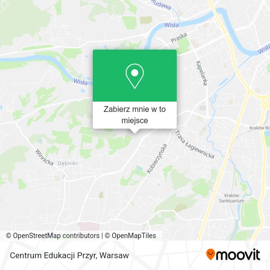 Mapa Centrum Edukacji Przyr