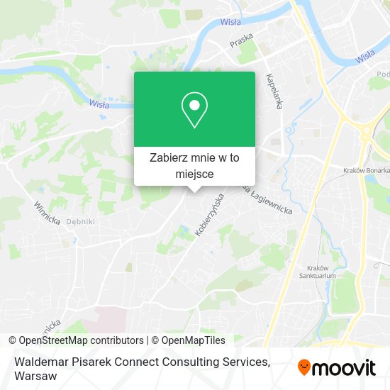 Mapa Waldemar Pisarek Connect Consulting Services