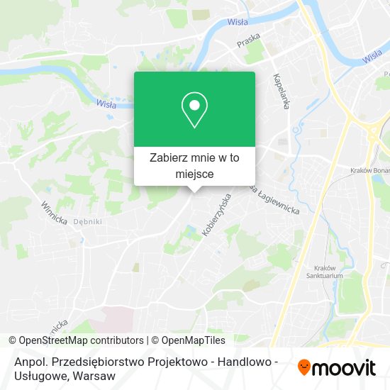 Mapa Anpol. Przedsiębiorstwo Projektowo - Handlowo - Usługowe